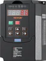 Produktbild: VEVOR Frequenzumrichter VFD 2 PS, 1,5 kW, 7,5 A, 1- oder 3-phasiger 220-V-Eingang auf 3-phasigen 220-V-Ausgang, 40-60-Hz-Eingang, 0-400-Hz-Ausgang, VFD für Spindelmotor-CNC-Drehzahlregelung