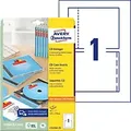 Produktbild: AVERY Zweckform CD/DVD Etiketten C32250-25 nicht haftend DIN A4 Weiß 151 x 118 mm 25 Blatt à 1 Etiketten
