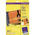 Produktbild: AVERY Zweckform C32250-25 CD-Einleger (25 CD-Cover, 151x118mm auf A4, Vorder- und Rückseite für Standard-Cases, hochwertiges Kartenmaterial, mikroperforiert, Inlays zum Bedrucken) 25 Blatt, weiß