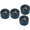 Produktbild: Adam Hall Hardware 4904 - 100er Set Gummifuß 25 x 15 mm schwarz im Beutel