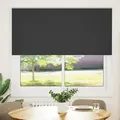 Produktbild: vidaXL Verdunkelungsrollo Schwarz 150x150 cm Stoffbreite 146,6 cm