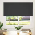 Produktbild: Verdunkelungsrollo Schwarz 150x150 cm Stoffbreite 146,6 cm