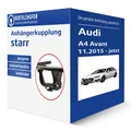 Produktbild: Oris Anhängerkupplung starr für AUDI A4 Avant Typ 8W5/B9 AHK