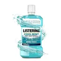 Produktbild: LISTERINE Cool Mint 500 ml, antibakterielle Mundspülung mit ätherischen Ölen und Minzgeschmack, Mundwasser bekämpft wirksam Bakterien im Mundraum, optimale Ergänzung zur täglichen Zahnpflege