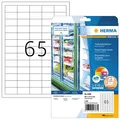 Produktbild: 1.625 HERMA SPECIAL Tiefkühletiketten 4388 weiß 38,1 x 21,2 mm (4008705043885)