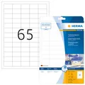 Produktbild: HERMA 4388 Tiefkühletiketten A4 38,1x21,2 mm weiß Papier matt 1625 St.