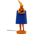 Produktbild: Kare Design Tischleuchte Animal Rabbit, Orange/Blau, Hasenleuchte, Tischlampe, Tiermotiv, kein Leuchtmittel enthalten, 50x17x20 cm (H/B/T)