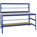 Produktbild: Proregal Packtisch, Blau, Metall, Rechteckig, 180x150x75 cm, Freizeit, Heimwerken, Werkstatt, Werkbänke