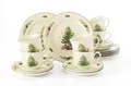 Produktbild: Seltmann Weiden Kaffeeservice Geschirr-Set, Service Marie-Luise, Advent, Weihnachten (18-tlg), 6 Personen, Porzellan, Tassen, Teller, Untertassen, Made in Germany, 18 Teile, für 6 Personen