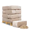 Produktbild: Palette 21×20 kg 420 kg Miscanthus Häcksel Mulch – Mix 1–50 mm | Sackware