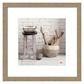 Produktbild: walther design Bilderrahmen beige 50 x 50 cm Home Holzrahmen HO550C