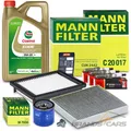 Produktbild: MANN-FILTER INSPEKTIONSPAKET FÜR OPEL KARL C16 1.0 +LPG 73 / 75 PS BJ 15-19