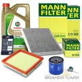 Produktbild: MANN-FILTER INSPEKTIONSPAKET FÜR OPEL ADAM M13 1.0 90 / 115 PS BJ 14-18