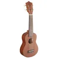 Produktbild: J&D Sopran Ukulele Mahagoni Korpus Natural Satin Gitarrenmechaniken Palisander