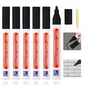 Produktbild: 6 Stück Fugenstift Schwarz, Fugenstift Fliesen,Fugenmörtel Bad Wasserfest,Fug...