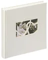 Produktbild: walther design Fotoalbum weiss 28 x 30,5 cm Leineneinband, Hochzeitsalbum Sweet Heart UH-123