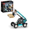 Produktbild: LEGO 42133 Technic 2-in-1 Teleskoplader Gabelstapler und Abschleppwagen Spielzeug, Baufahrzeug für Jungen und Mädchen ab 7 Jahren