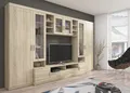 Produktbild: TOP Wohnwand Paris Anbauwand Wohnkombi Wohnzimmer Sonoma Eiche matt