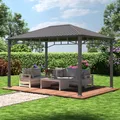 Produktbild: TOOLPORT 3x4 m Hardtop Gartenpavillon, ohne Seitenteile - (301352)
