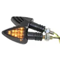 Produktbild: LED Mini Blinker Set Jake schwarz getönt M8 für Yamaha DT 125 R Bj.96 hinten