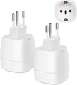 Produktbild: Adapter Schweiz Deutschland 2 Stück, Adapter Deutschland Schweiz,Adapter 