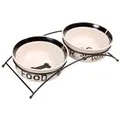 Produktbild: Eat on Feet Two Hundenapf-Set aus Keramik 16 l mehrfarbig