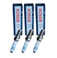 Produktbild: 3 Stück Bosch Zündkerzen Platinum Iridium EVO für Seat Cupra Audi Skoda VW