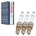 Produktbild: 3x BOSCH Zündkerze für VW GOLF 7 POLO 5 6 TOURAN UP A1 A3 Q2 1.0 TSI 04E905602D