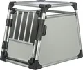 Produktbild: TRIXIE Transportbox, Aluminium - hellgrau/silber - 53 × 61 × 74 cm