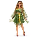Produktbild: Fritz Fries & Söhne GmbH & Co Kostüm Waldelfe Kleid grün Herbstfee Fasching Garten Elfe Fee Waldfee (44)