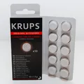 Produktbild: 10 KRUPS Reinigungstabletten XS3000 XS 3000 für alle Krups Kaffeevollautomaten