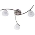 Produktbild: Lindby Deckenlampe Della, nickel, Ø 58 cm, 3-flammig, E14 - Silber/Grau