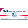 Produktbild: Pfeil Zahnschmerz-Tabletten forte Filmtabletten 20 St