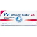Produktbild: Pfeil Zahnschmerz Filmtabletten Forte 20 St