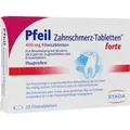 Produktbild: PFEIL Zahnschmerz-Tabletten forte Filmtabletten 20 St. PZN 00410560