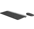 Produktbild: Logitech MK470 Slim Combo Set - Tastatur und Maus - kabellos - grau 1000010358