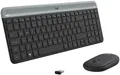 Produktbild: Logitech MK470 Slim Combo Kabelloses Tastatur-Maus-Set QWERTZ (DE-Layout) NV1