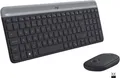Produktbild: Logitech Tastatur+Maus Set MK470 Slim Wireless Kabellos PC Computer Zubehör