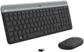 Produktbild: Logitech MK470 Slim Combo Kabelloses Tastatur-Maus-Set, 2.4 GHz Verbindung via N