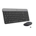 Produktbild: LOGITECH MK470 Slim Combo, Tastatur & Maus Set, kabellos, Schwarz