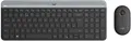 Produktbild: Logitech MK470 Slim Combo Kabelloses Tastatur-Maus-Set, 2.4 GHz Verbindung via