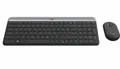 Produktbild: LOGITECH MK470 Tastatur und Maus Set Slim Combo, , kabellos, Schwarz