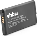Produktbild: vhbw Akku kompatibel mit Bamboo CTH-670S-RU, CTH-670S-PL, CTH-670S-xx; Tablet Pad (1200 mAh, 3,7 V, Li-Ion)