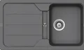 Produktbild: Schock Formhaus D-100-A Granitspüle mit Ablauffernbedienung, Cristalite, reversibel, croma (FOMD100AGCR)