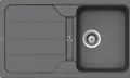 Produktbild: Schock Formhaus D-100-A Granitspüle mit Ablauffernbedienung, Cristalite, reversi