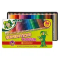Produktbild: JOLLY Superstick Kinderfest Buntstifte – 24er Set in 3D-Metalletui, hexagonale Buntstiftform, 3,8 mm dicke Mine, Schulbedarf und Zubehör, Mal Sachen für Kinder