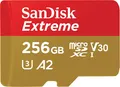 Produktbild: SanDisk Extreme microSDXC 256GB + SD Adapter
