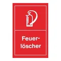 Produktbild: Hinweißchild Feuerlöscher rot