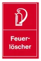 Produktbild: Adco Warnschilder Feuerlöscher