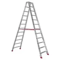Produktbild: Euroline Premium 30577 Stufenstehleiter 2x12 Stufen